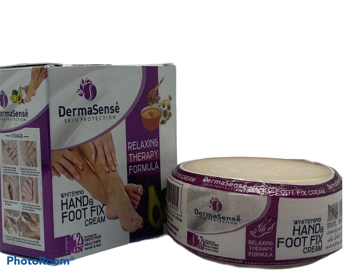 DermaSense Whitening Hand & Foot Fix Cream Pakistan Beauty Store
