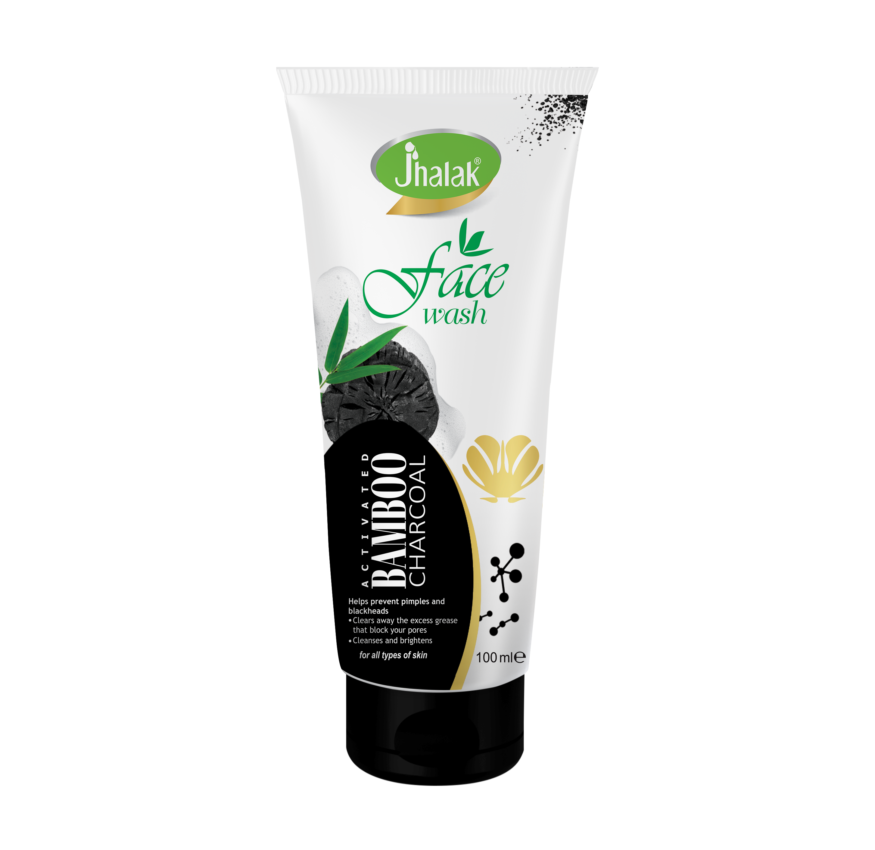 Jhalak Bamboo Charcoal Face Wash