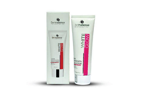 DermaSense - White Glow Fade Spots Facial Scrub